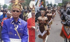 “Teriakan Pemberontakan! Yusuf Rombe Diserang: Jangan Kotori Mimika, Pergi dan Berkuasa di Tanahmu Sendiri!”