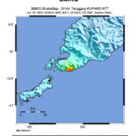 Gempa 5.4 SR Guncang Wilayah Timor Barat