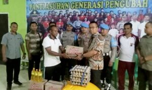 Bidpropam Polda  NTT Bersedekah ke Panti Asuhan