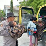 Aksi Kemanusiaan Kolaboratif Polres Flotim Menghadapi Bencana Vulkanologi Lewotobi
