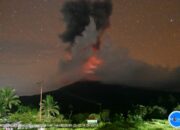Kembali Erupsi, Kolom Abu Lewotobi laki-Laki  Capai 3.500 Meter dari Puncak