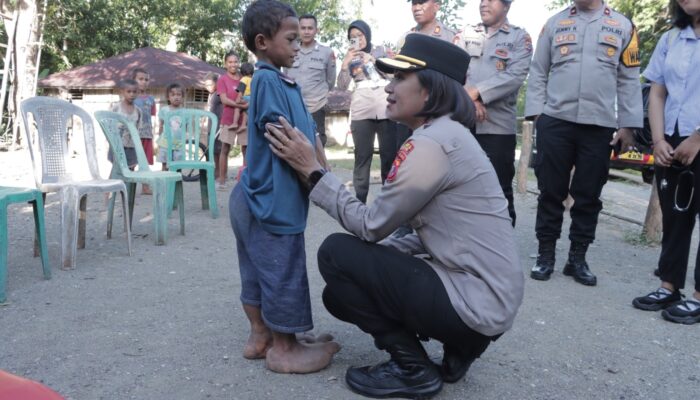 Asa Bocah Stunting Dalam Pelukan Kemanusiaan Kapolres TTU
