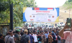 Pintu Lintas Batas Napan Oeccusse Diresmikan