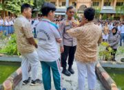 Sambangi SMAK Giovani, Polisi Ajak Pelajar Jauhi Narkoba