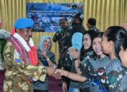 Purna Tugas dari Lebanon, Kopka Ferry Disambut Hangat Keluarga Delta 02 Tri Matra Flobamorata