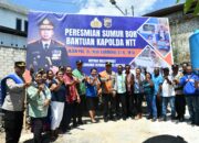 Warga Fatukoa Bahagia Sambut Sumur Bor Bantuan Kapolda NTT; ” Aer su deka”