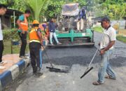 Perbaikan Jalan Bergelombang di Kota Tual, PT EBM Pastikan Kualitas Pekerjaan Bermutu