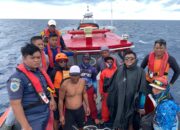 Basarnas Kupang Selamakan 6 Pemancing, Korban Perahu Mati Mesin