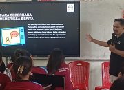 Road to HPN 2026, Forum Jurnalis Lembata Bekali Pelajar Tips Mengenali Hoaks