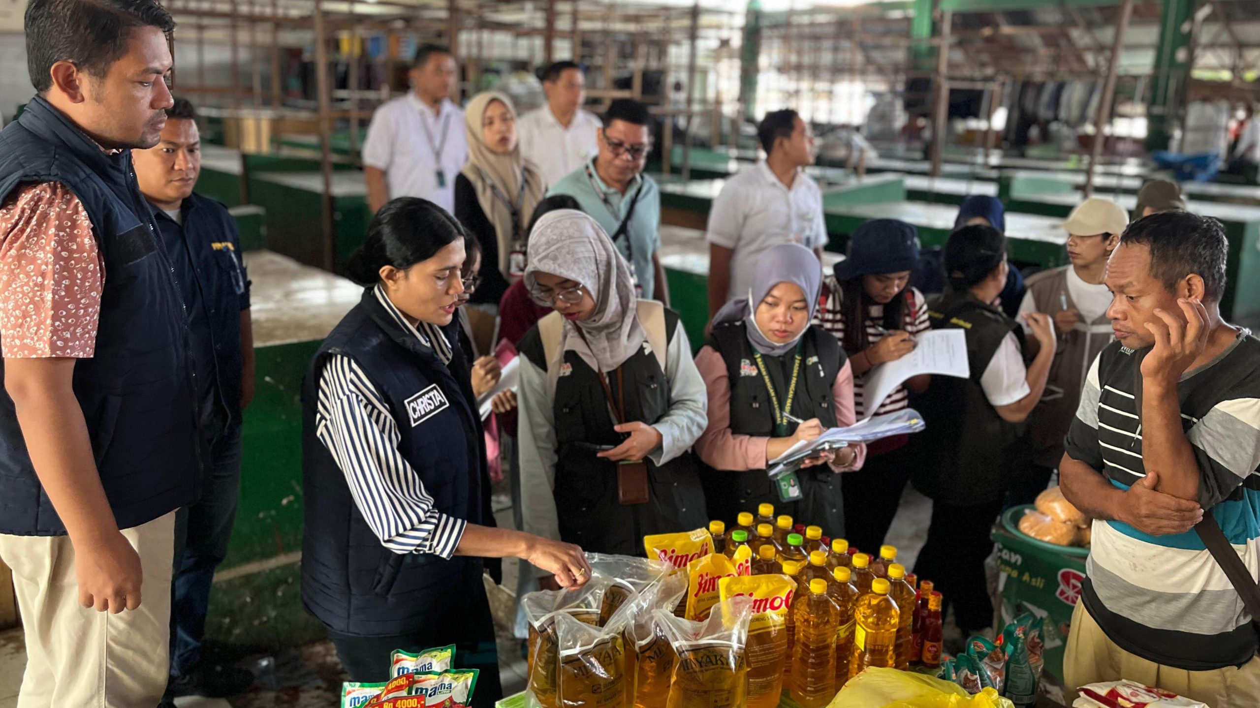 Operasi Harga Sembako, Tim Saber Pangan Tegur Pedagang di Pasar Inpres Oebobo