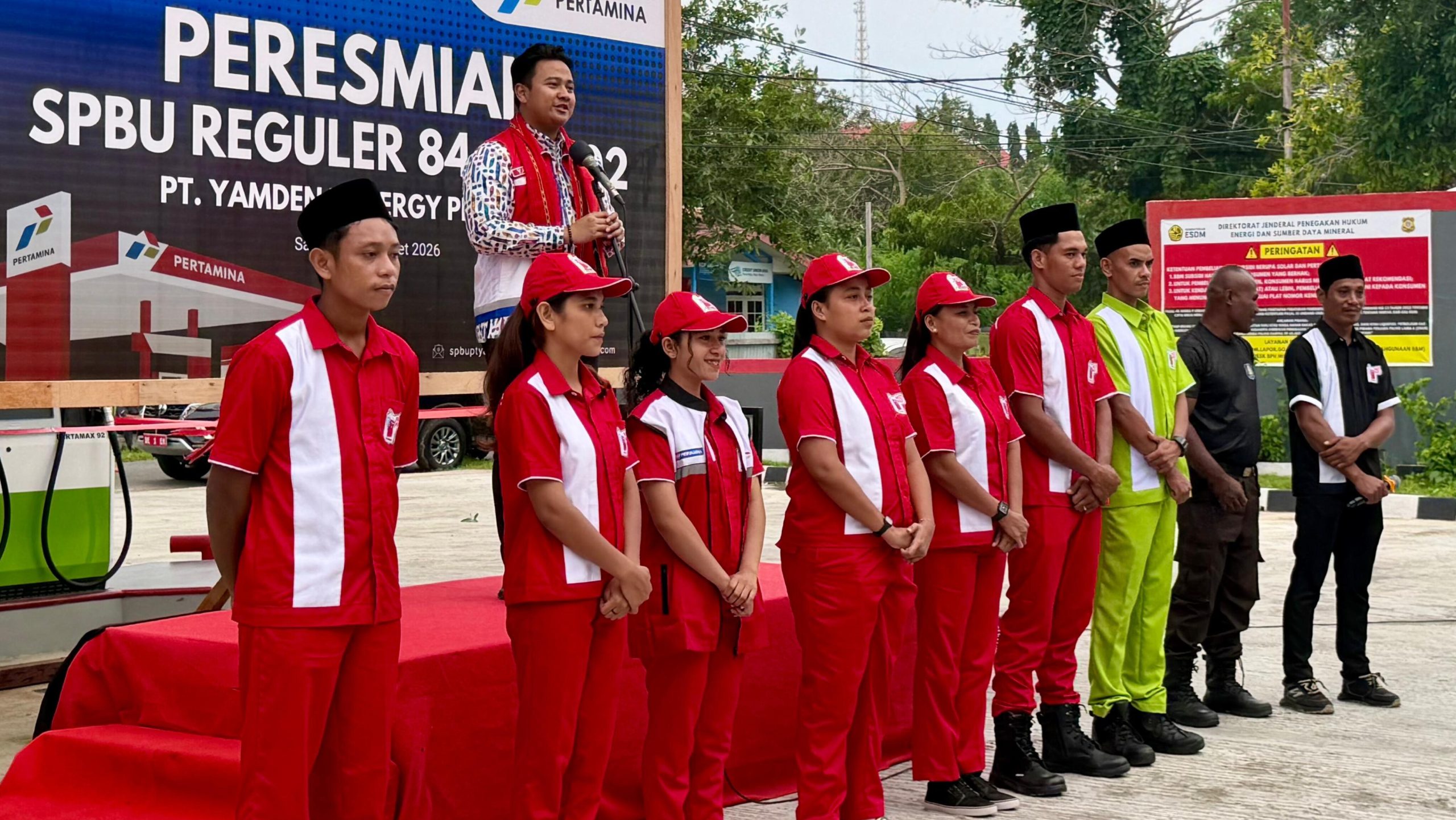 Tambah 1 SPBU di Saumlaki, Pertamina Patra Niaga Buktikan Komitmen Pemerataan Energi di Maluku