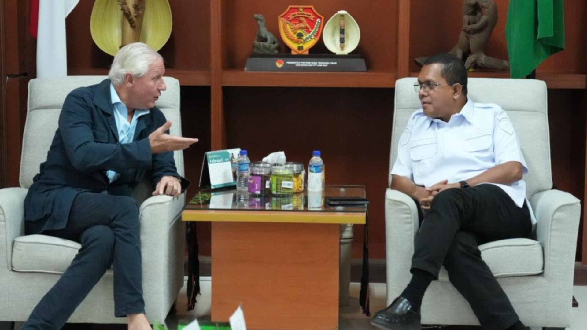 Silaturahmi Ke Gubernur Melki Laka Lena, CEO NIHI Sumba Sesumbar Kembangkan Pariwisata NTT