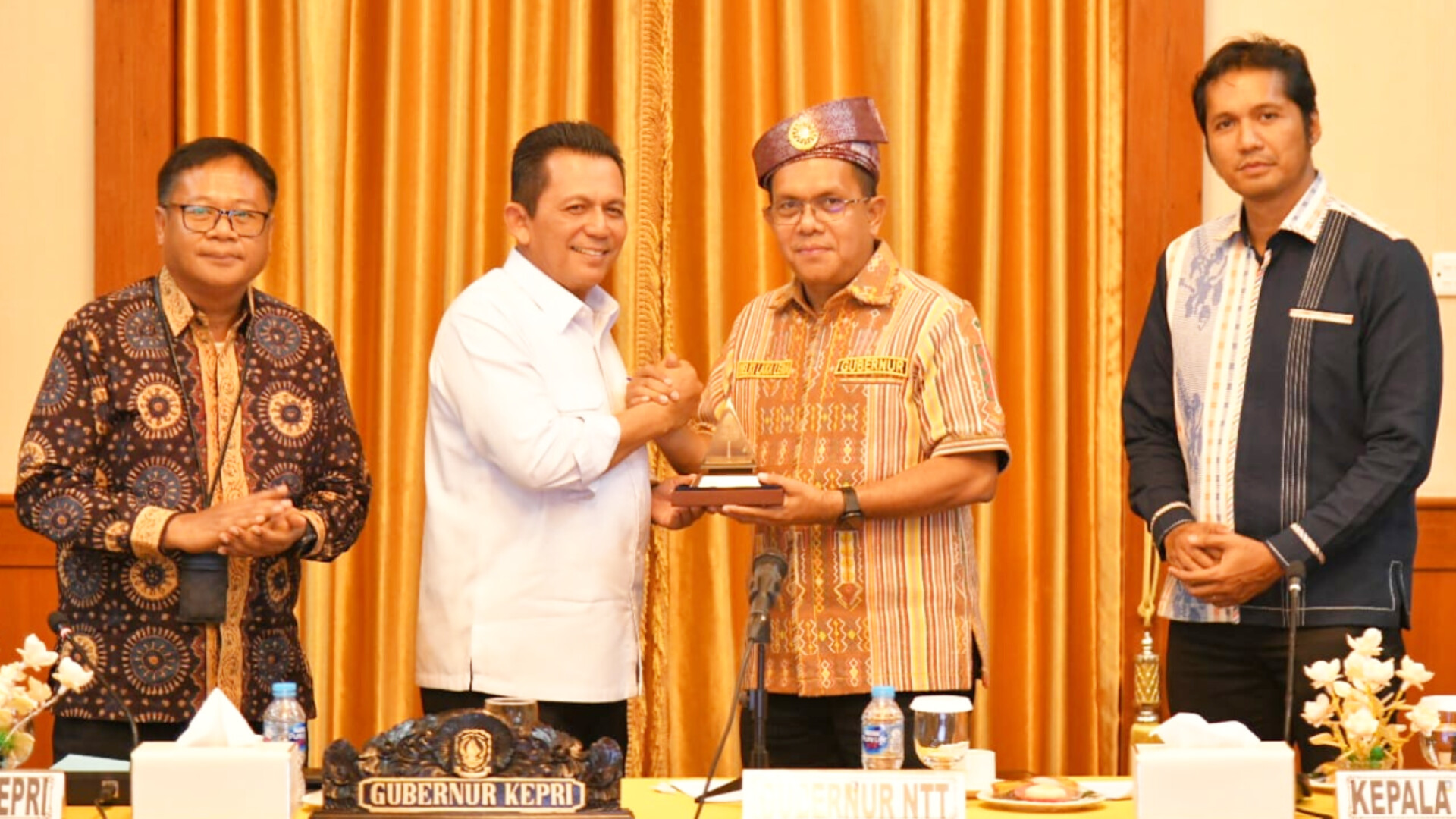 Kunjungi Kepri, Gubernur NTT Galang Sinergi  Ekonomi dan Pariwisata