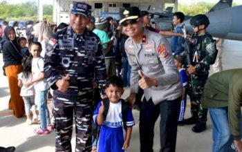  Hadiri Open Base Lanud El Tari, Wakapolda Perkuat Sinergi TNI-Polri