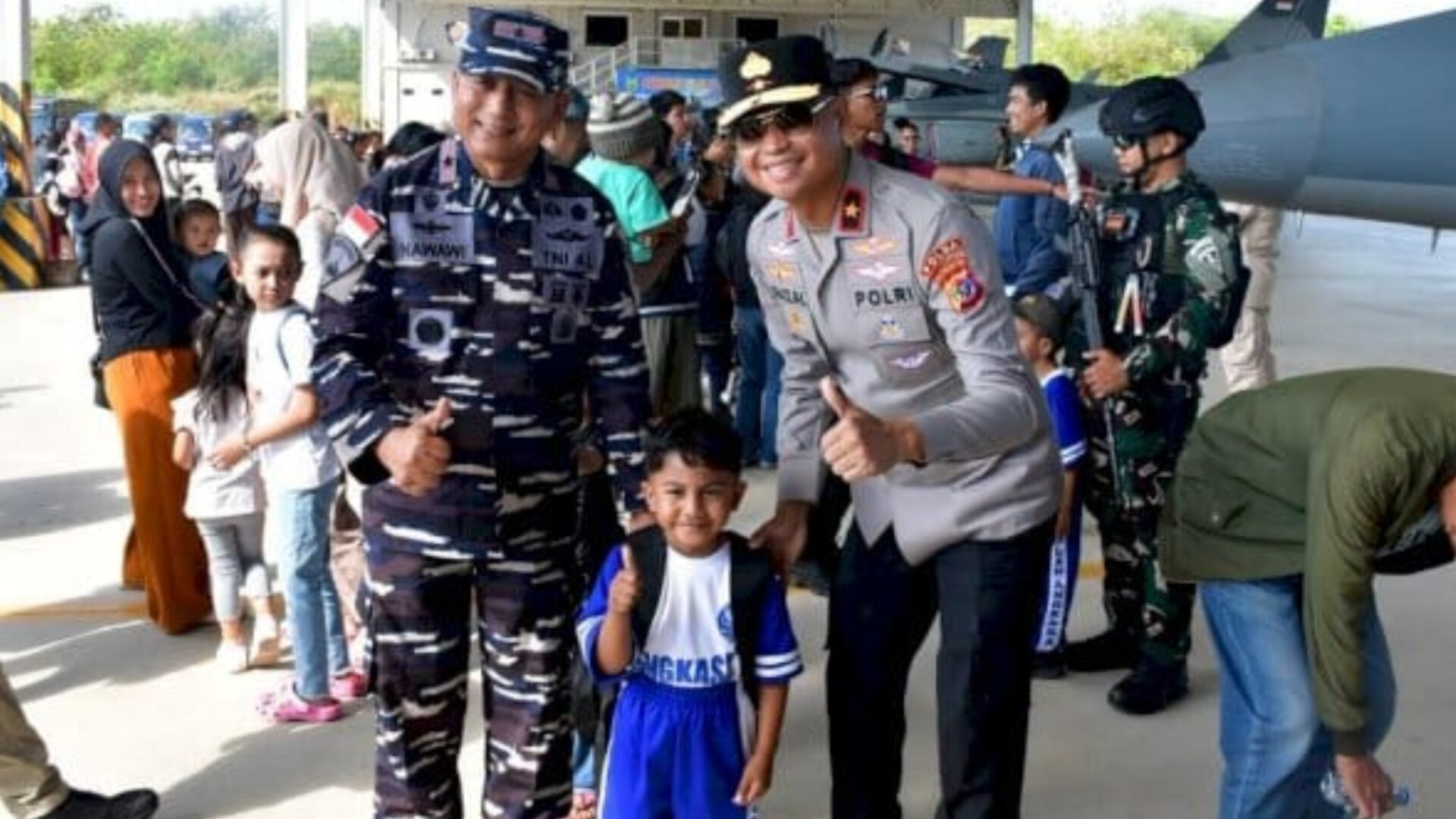 Hadiri Open Base Lanud El Tari, Wakapolda Perkuat Sinergi TNI-Polri